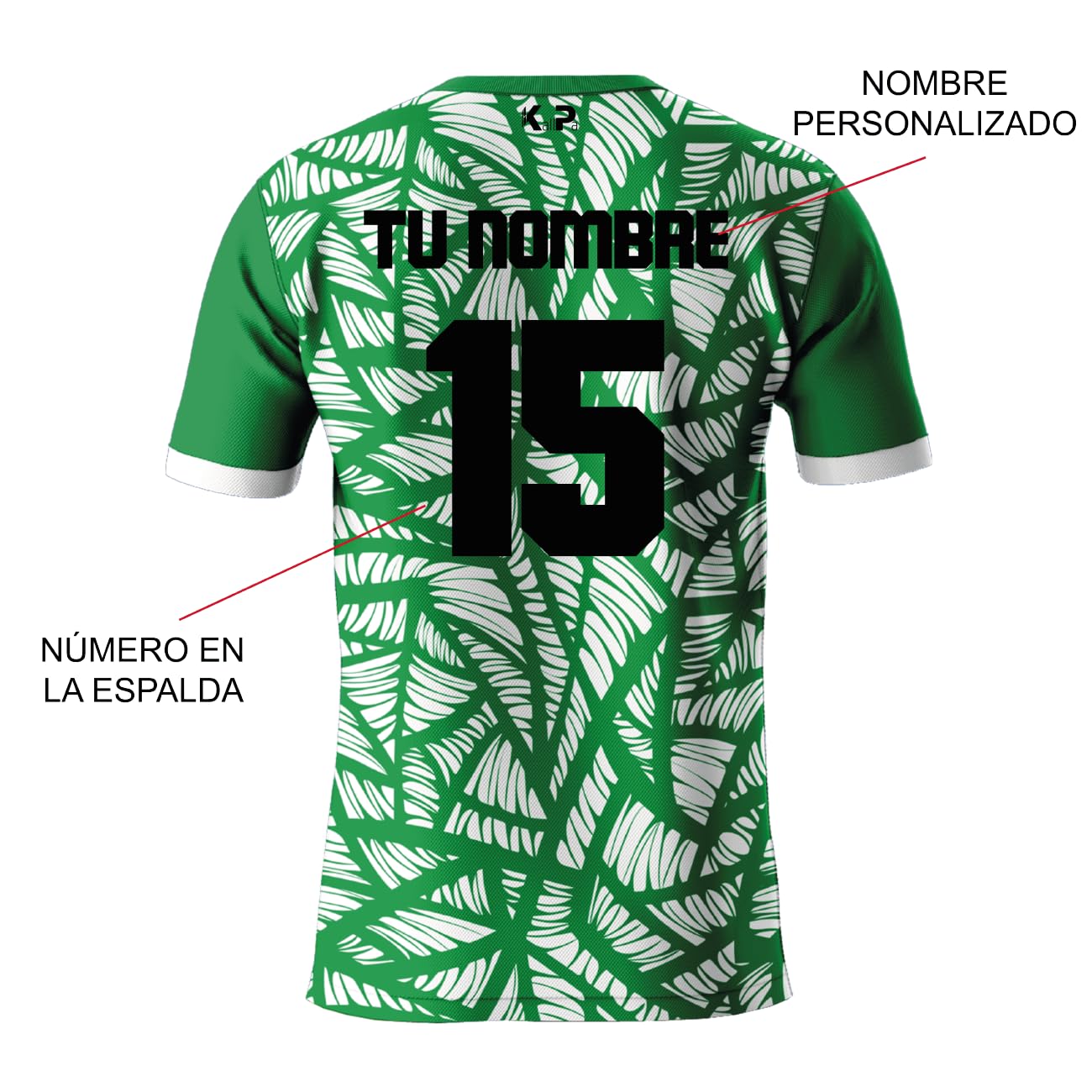 KALLPA SPORT Equipación Deportiva de fútbol personalizada. Niños y adultos. Camiseta y calzona. Personaliza con nombre, escudo, número y sponsor.