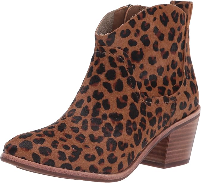 ankle leopard boots