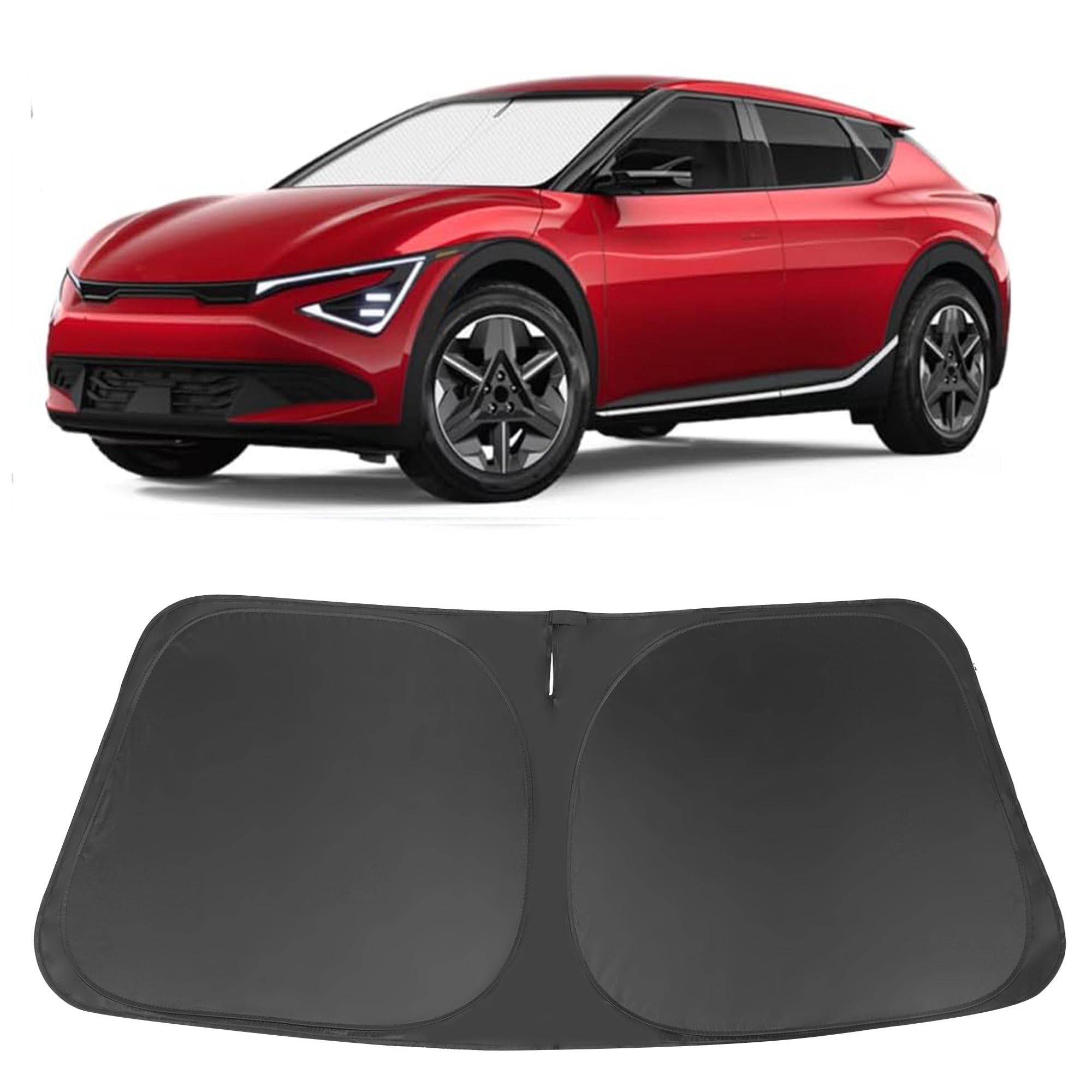 Windshield Sun Shade for 2022-2025 2026 Kia EV6 Accessories