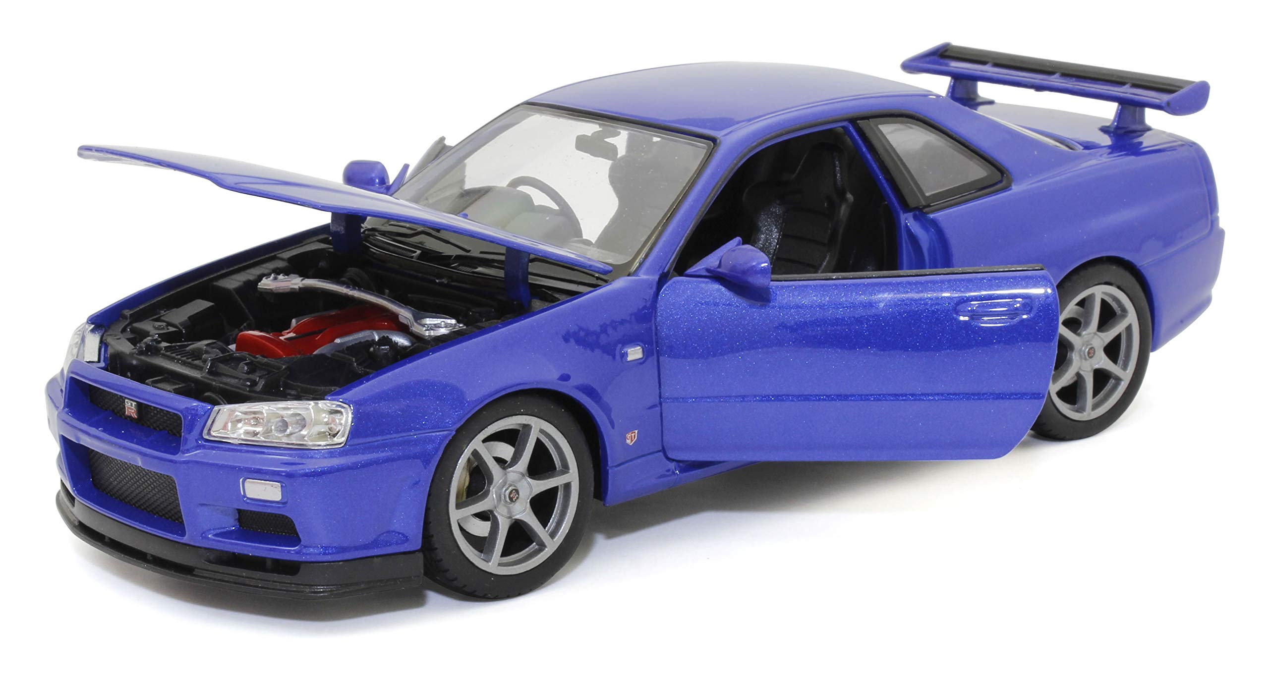 Amazon | WELLY 1/24 ニッサン スカイライン GT-R R34 メタリック