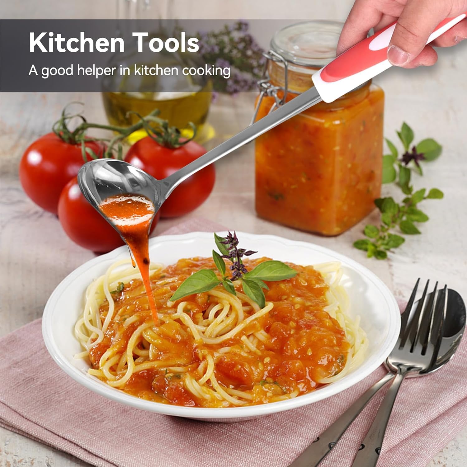 Mestolino Per Salse Con Beccuccio In Acciaio Inox - Fackelmann Pratico E Lavabile