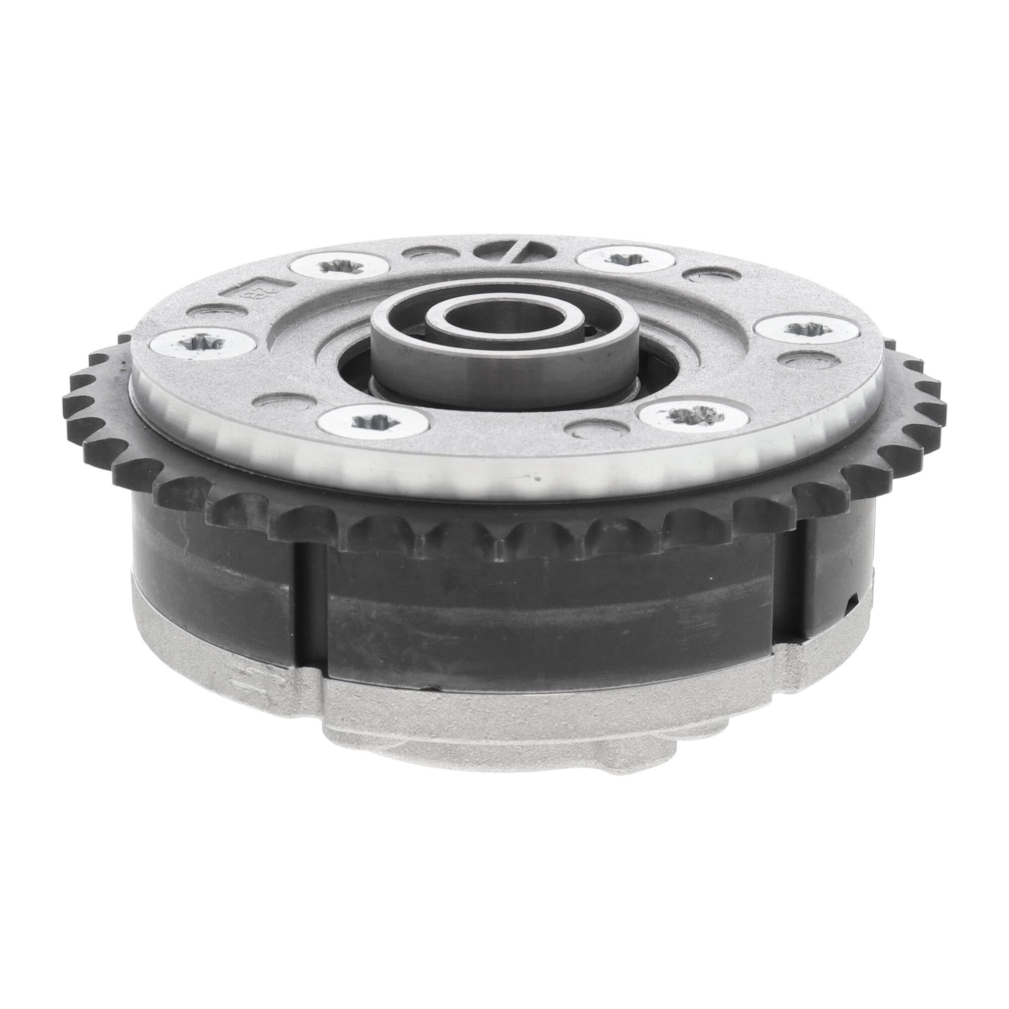 VAICO V20-10027 Kit catena distribuzione con accessori con guide di scorrimento con tendicatena con ingranaggio comando distribuzione con regolatore albero a camme con guarnizione cappa testa del con