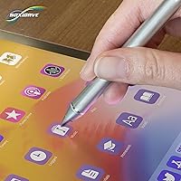Vista 8 de BoxWave Lápiz óptico compatible con Chuwi MiniBook X – AccuPoint Active Stylus, lápiz digital electrónico con punta ultra fina, color plateado