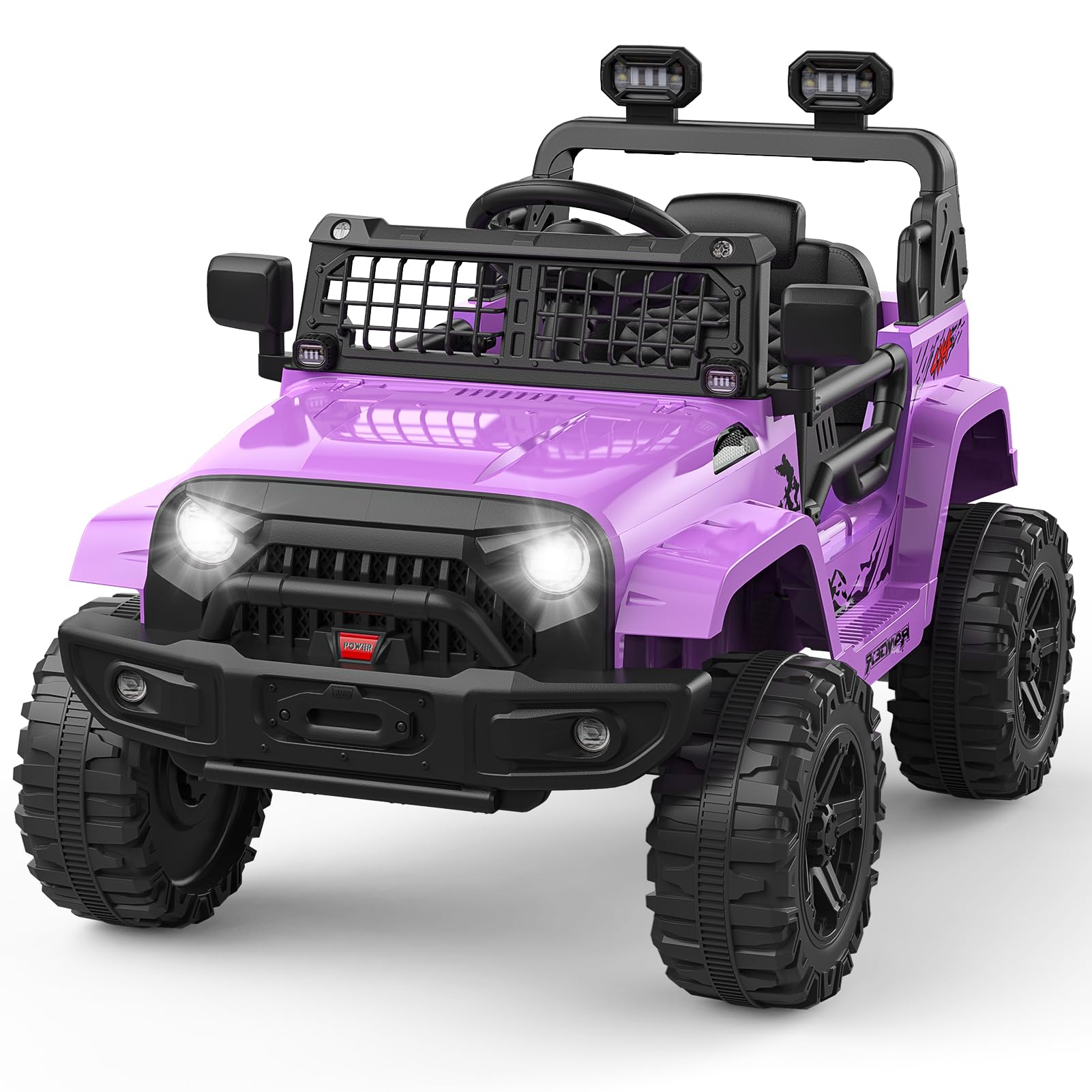 Hetoy 12V Ride on Toys with Parent Remote Control