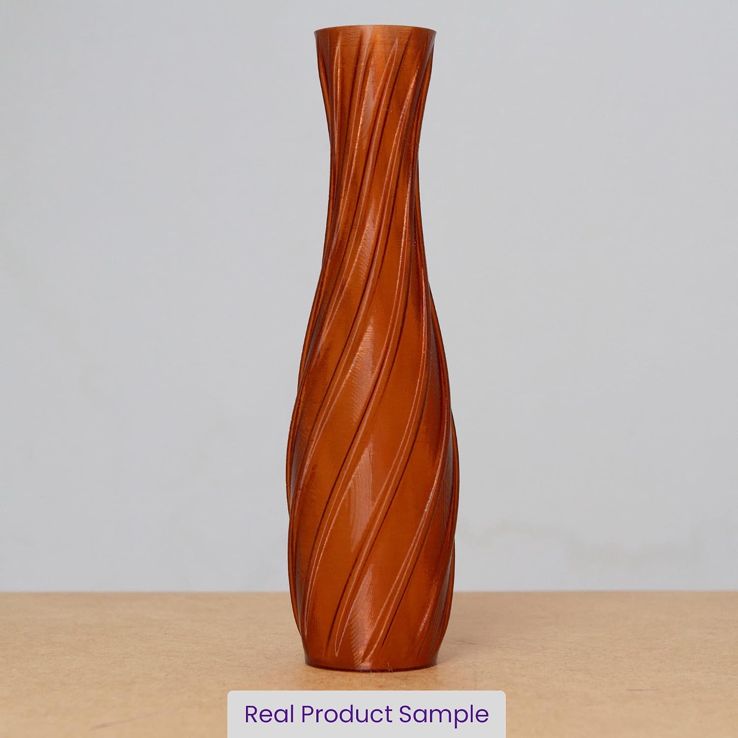 PLA 3D Printer Filament Voolt3D PLA Filament 1,75mm, +/- 0.02 mm, 1kg Spool, 1.75mm, PLA (Translucent, Brown)