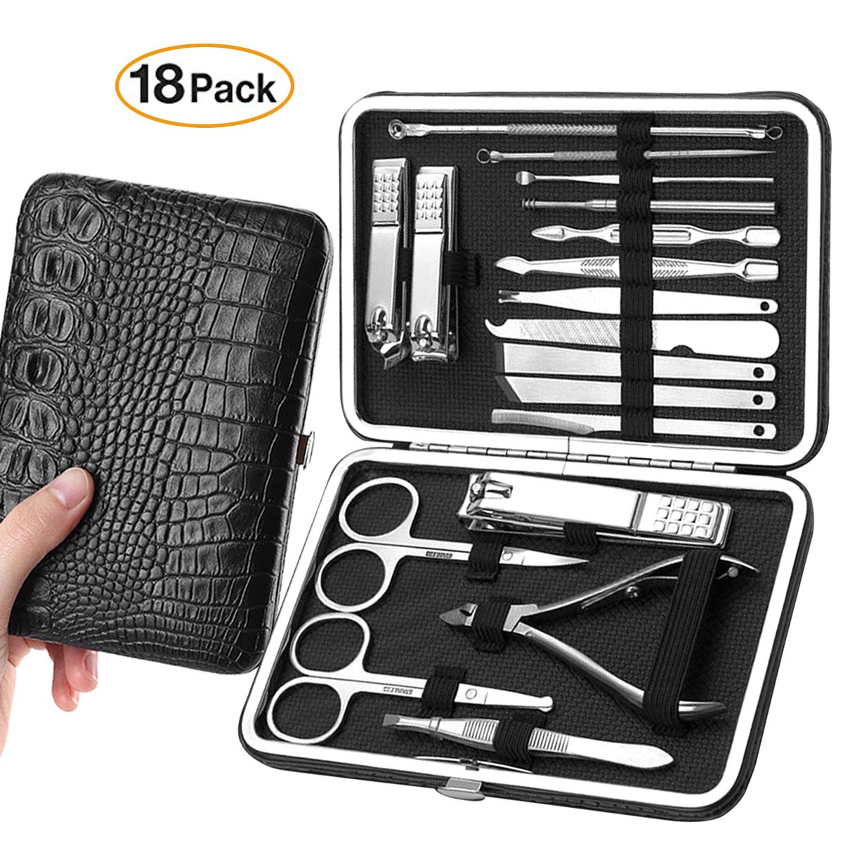 Buy nail clippers manicure pedicure set kit professional nail care
