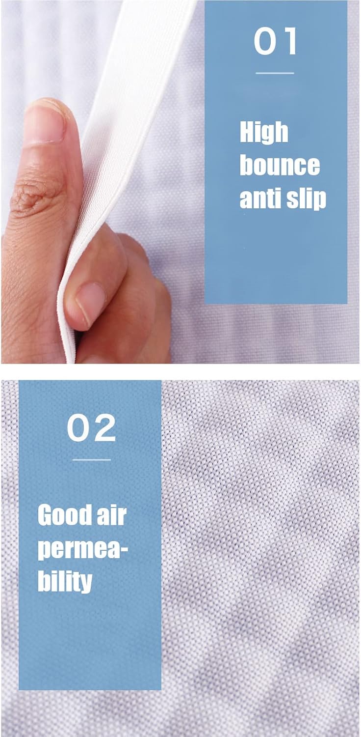 Dioche Gel Pillow Cooling Mat Cooling Gel Pad for Bed Pillow Cushion Soft Flexible Foldable Pillow Mat for Sleeping