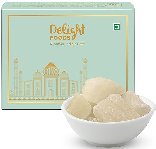 Delight Foods Original Agra Petha 12.35 oz  Dulces Indios  Mithai (Petta Seca)