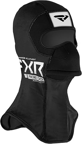 FXR Pasamontañas antiniebla Boost negro/blanco Omni-Stretch Cobertura completa resistente al viento
