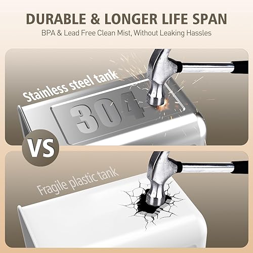 Miniatura 5 de Humidificador de acero inoxidable, PURE-BS