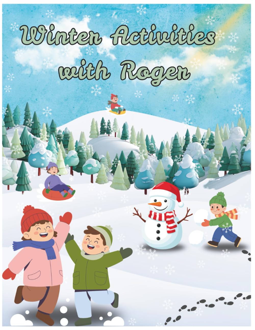 Winter Activities with Roger: Fun Activity Book for Kids
