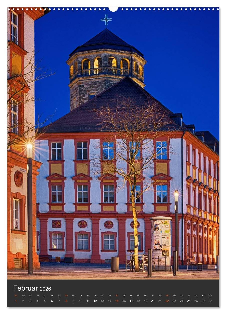 Bayreuth 2026 (hochwertiger Premium Wandkalender 2026 DIN A2 hoch), Kunstdruck in Hochglanz: Die schönsten Plätze und Gebäude der oberfränkischen ... und Festspielstadt Bayreuth. (CALVENDO Orte)