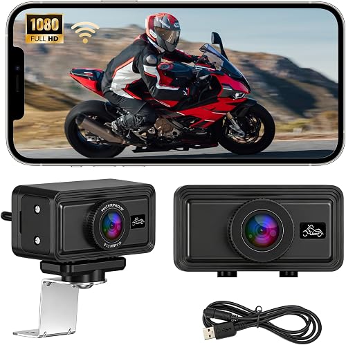 Enregistreur de conduite de moto WiFi étanche 3T6B