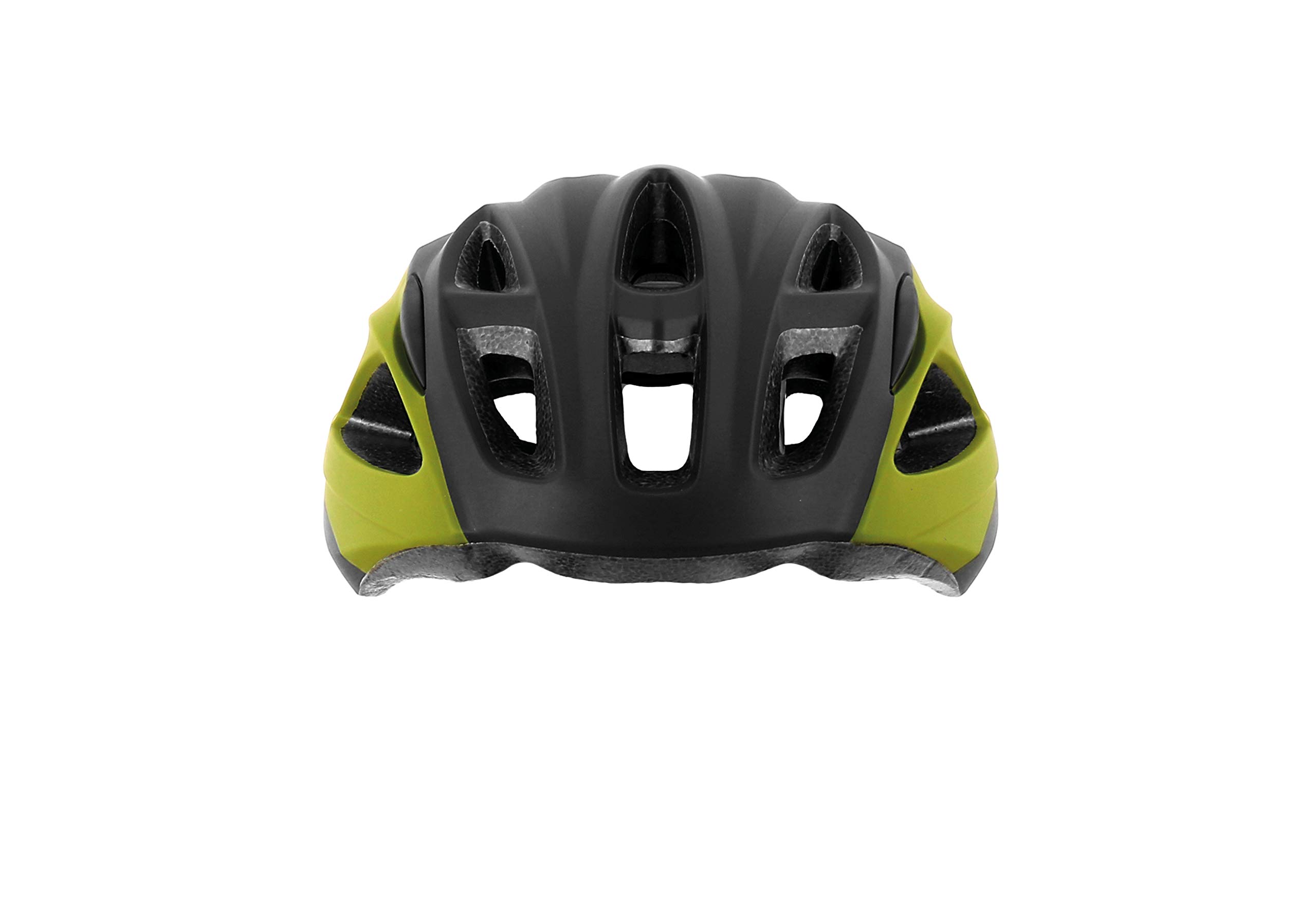 Massi Pro Casco de Bicicleta, Deportes y Aire Libre, M, Negro/Verde