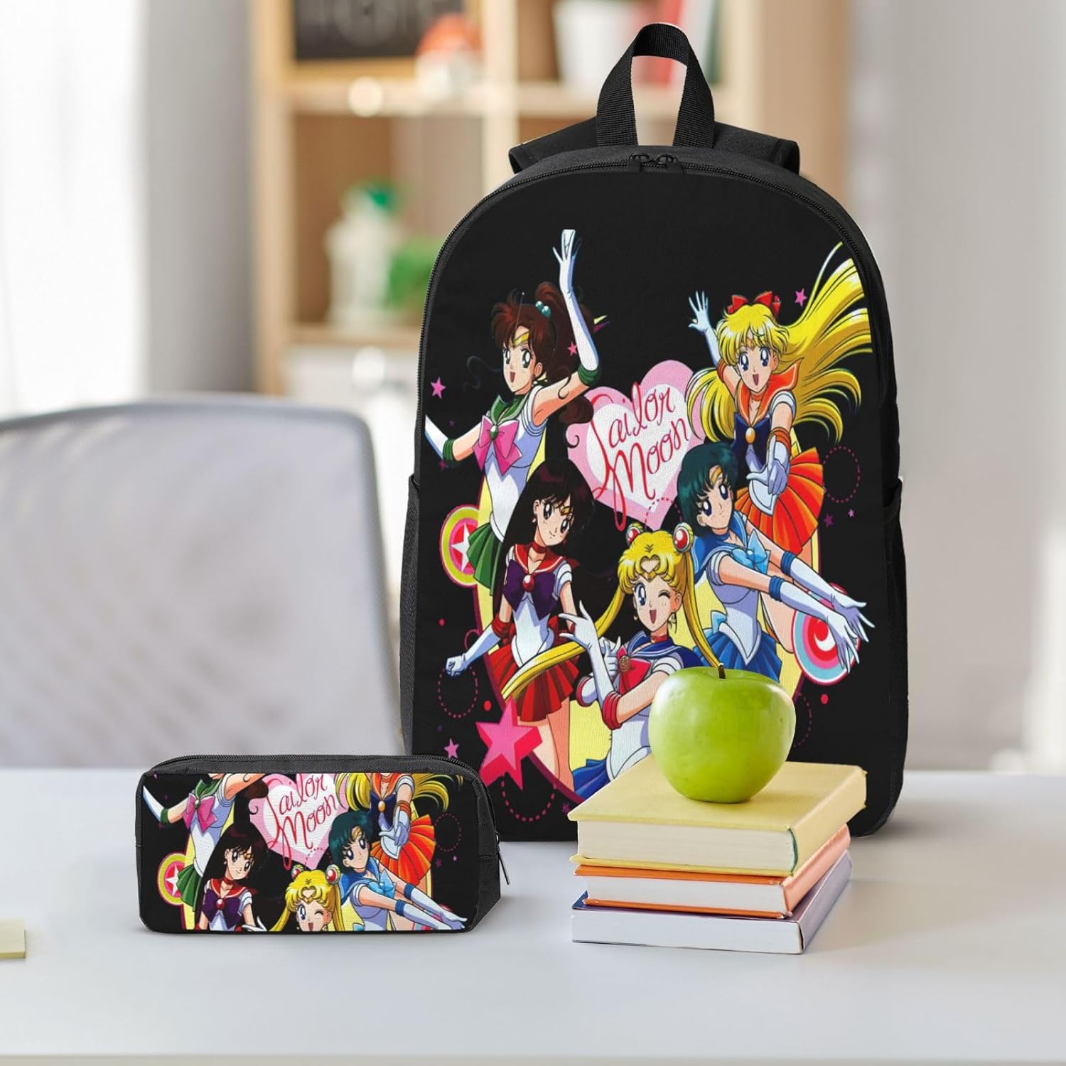 [CHAOJIMAIJIA] 美少女战士 保冷ランチバッグ 大容量 保冷保熱 折り畳み可能 防水 おしゃれ 男女兼用 会社 アウトド