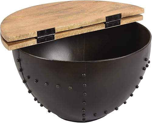 Miniatura 8 de Christopher Knight Home Mabel - Mesa de centro natural, color negro