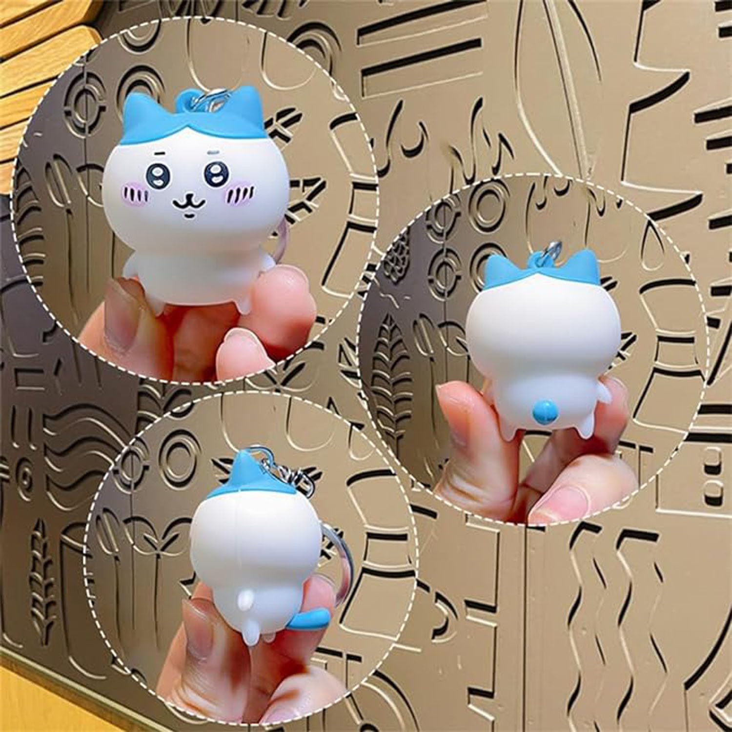 キーホルダー　ちいかわ　ハチワレ　うさぎ Amazon.co.jp: ちいかわ ハチワレ ウサギ キーホルダー キー