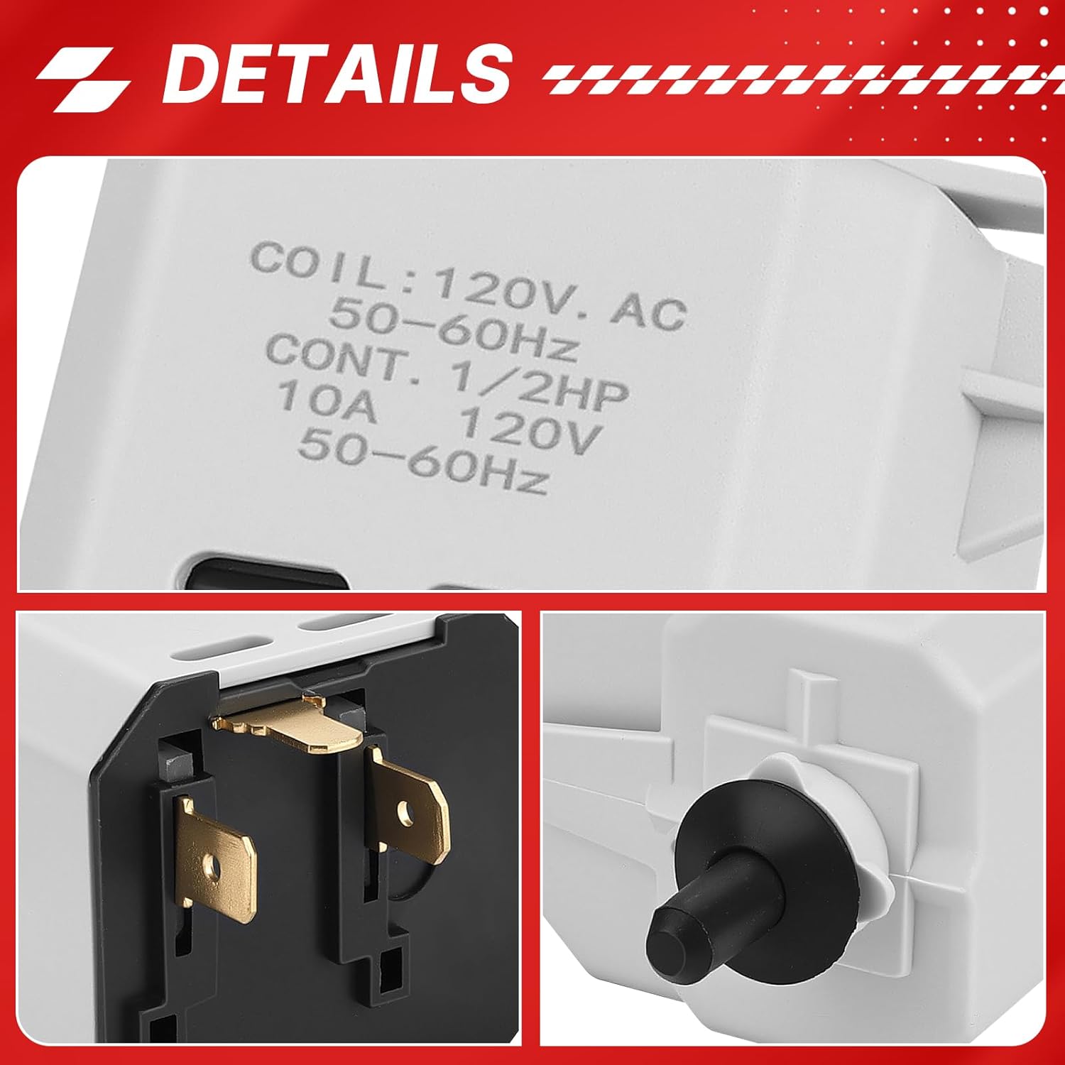 W10563095 Dryer Start Switch Compatible with Maytag Whirlpool Kenmore 1548433 AP4426362 AH2358437 7MMEDX655EW0 Push to Start Switch Replacement Parts WPW10563095 AP6023004 PS11756343 3022058