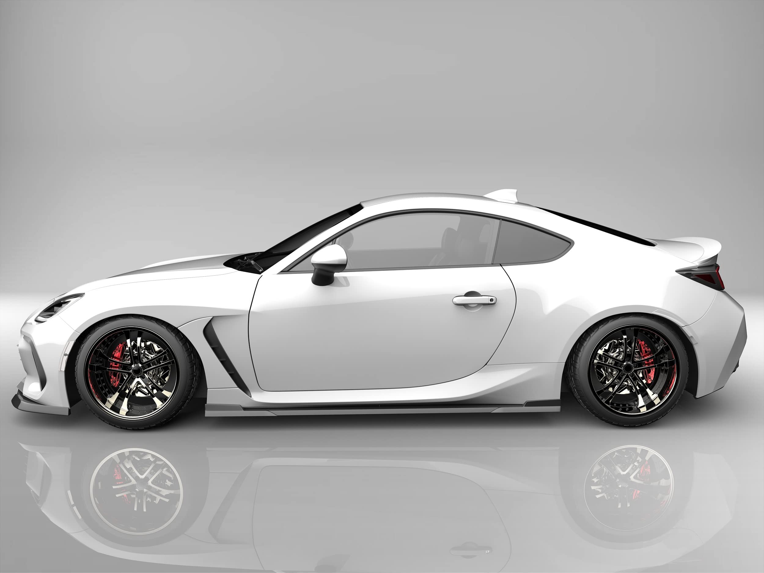 Amazon | BRZ ZD8 フロントアンダースポイラー サイドステップ 2