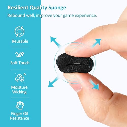 Miniatura 5 de MoKo 18 anillos de precisión para control de movimiento para PS5 Steam Deck PS4 Xbox Series XS Xbox One Switch Switch OLED Switch Pro 4 fortalezas