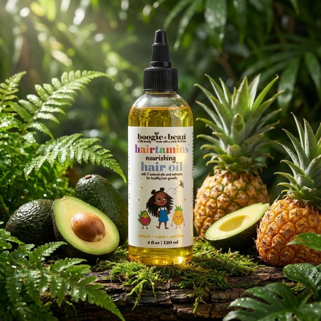 Baby and Kids Hair Growth Oil, Nourishing Hair Oil for Infants, Toddlers and Children, Moisturizes Waves, Curls, Coils and Locs