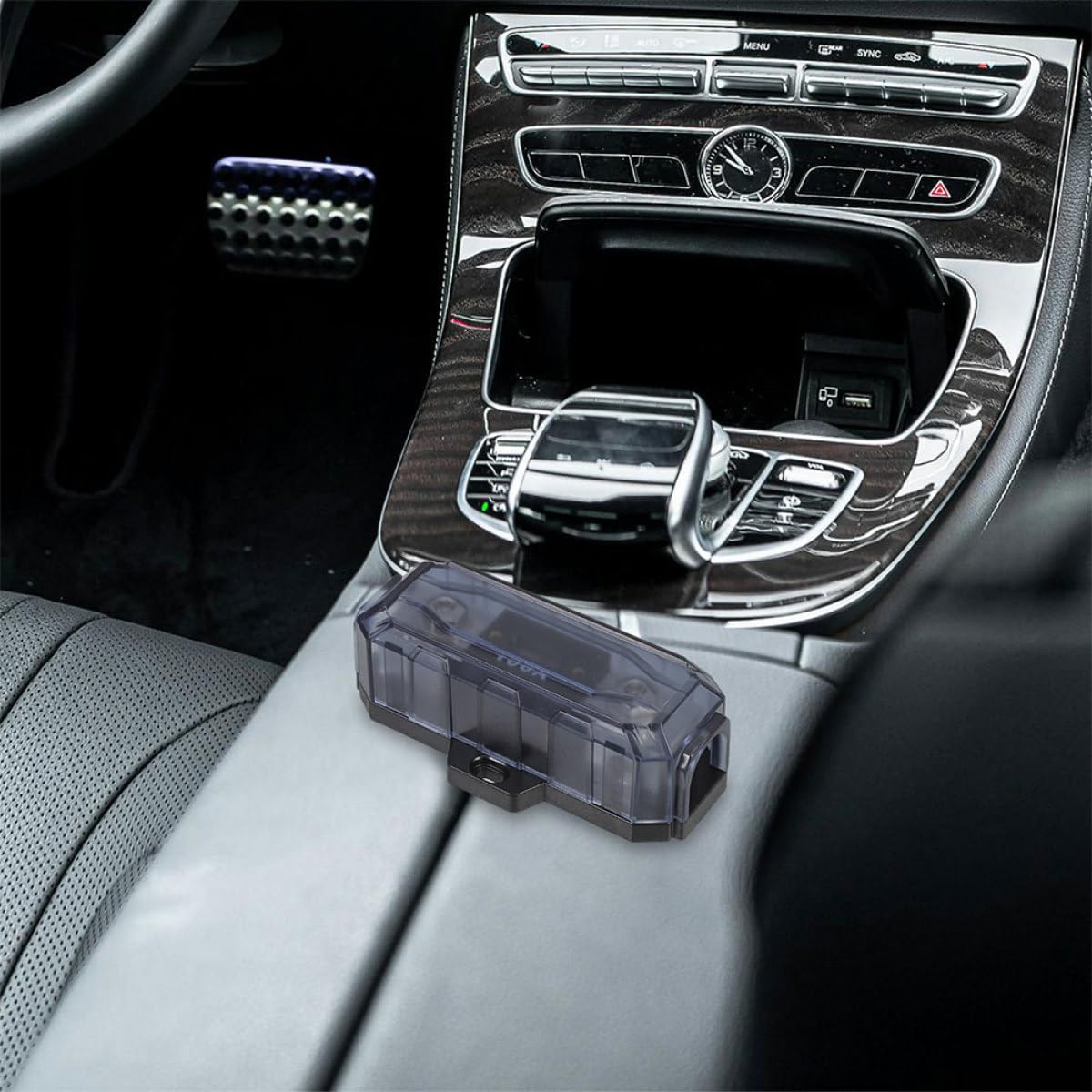 Portafusibili Anl per Amplificatore Audio Auto, 2 Pezzi, 100A, Lega di Zinco, Installazione Facile, Sicurezza Affidabile