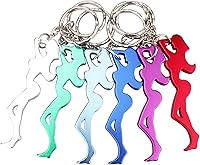 Vista 9 de SWATOM Abridor de botellas de bicicleta con llavero llavero cadena anillo accesorios 6 piezas