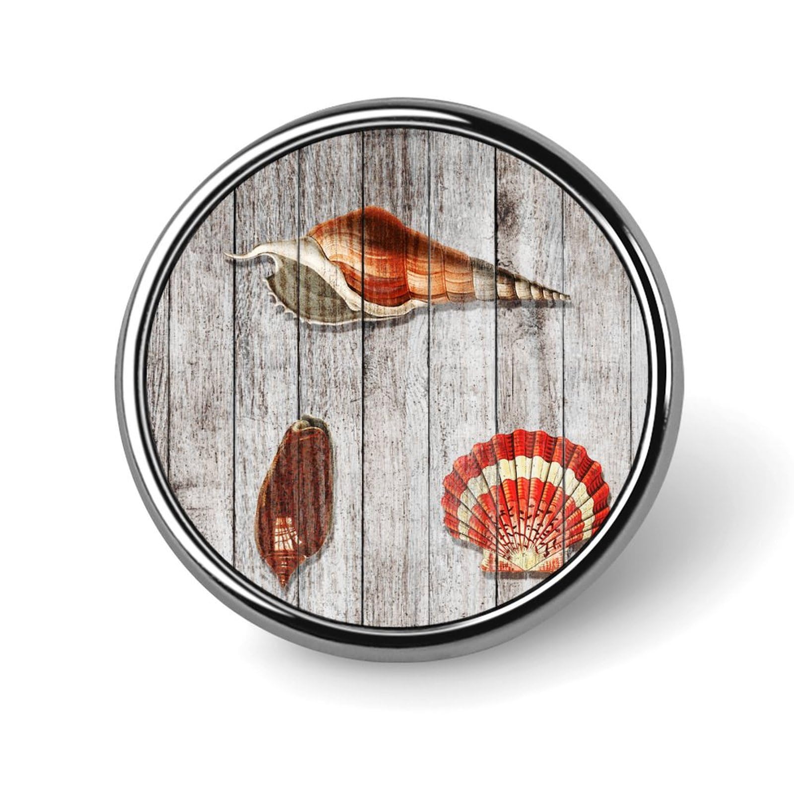 Emaille-Anstecknadeln für Rucksäcke, Ozean, Strandhut, Vintage-Stil, nautisches Meeresleben, niedlich, coole Pins für Jacken, Kleidung, Einweihungsgeschenk