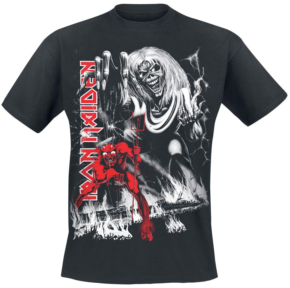 Iron Maiden Number of The Beast T-Shirt Black M