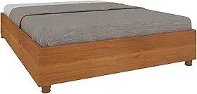 Cama Queen em Mdp 203cmx164cm Mônaco Cinamomo