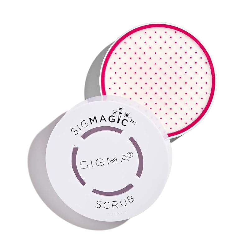 SIGMA BEAUTY SigMagic™ Scrub Limpador sólido 2 em 1 para pincéis de maquiagem