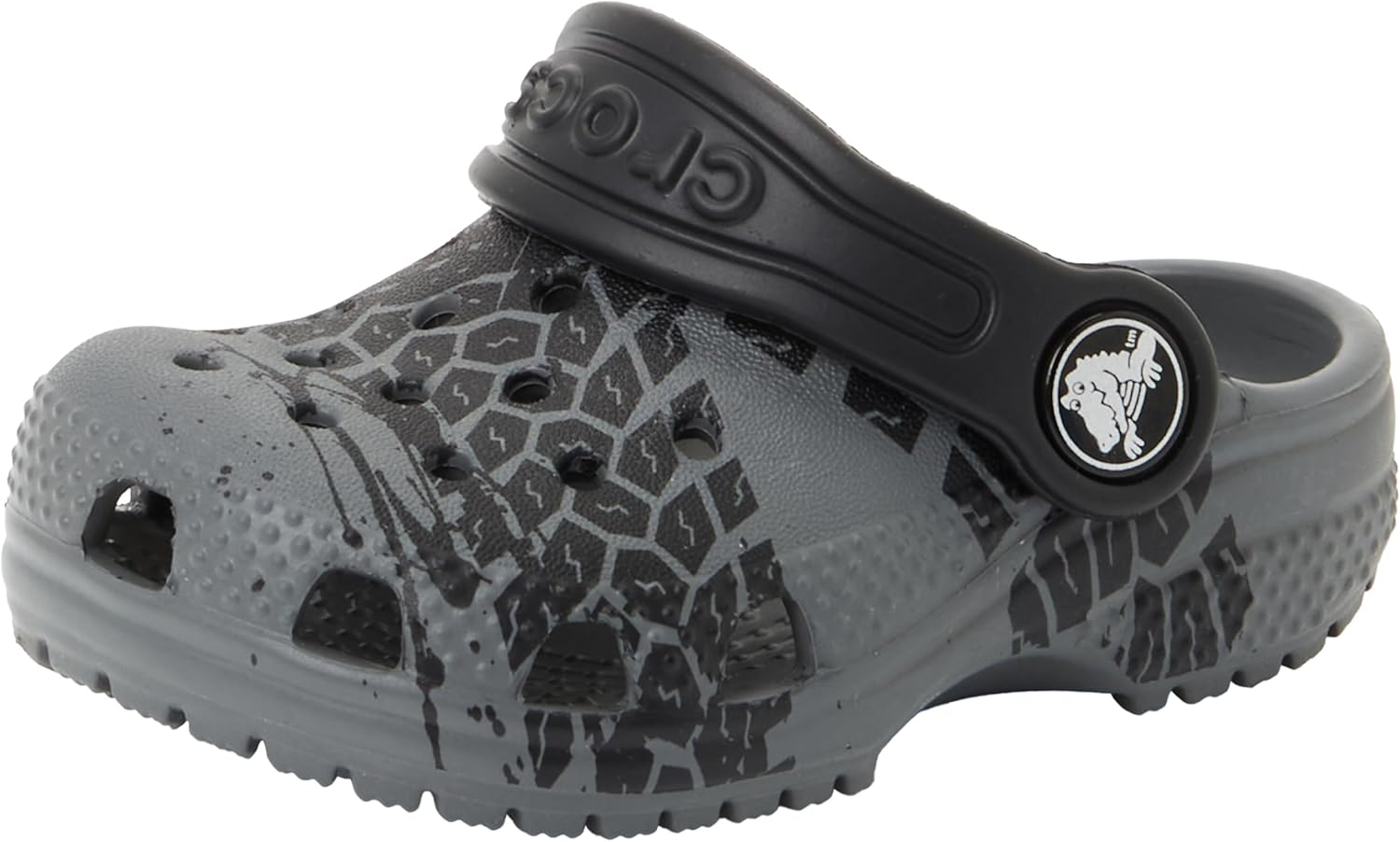 Crocs Kids' Classic Tire Print Clogs