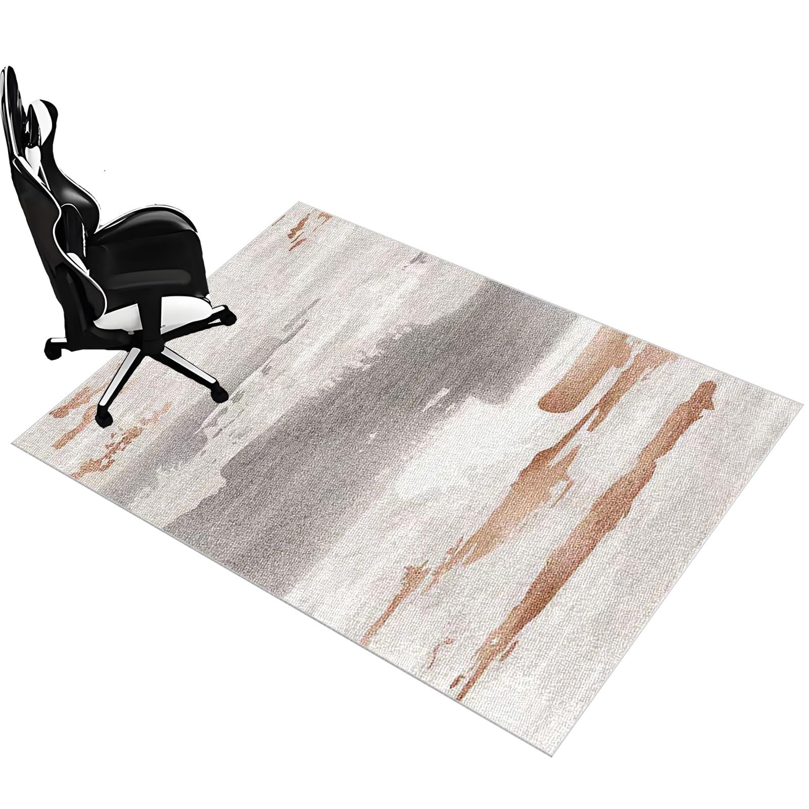 Yueaenk C-0991 Office Chair Mat For Hardwood Floor 60 X 100 Cm Office Chair Mat Gaming Chair Mat Rectangular Rug Floor Protector Desk Chair Mat For Carpeted Floors Multi-Purpose Carpet Protector