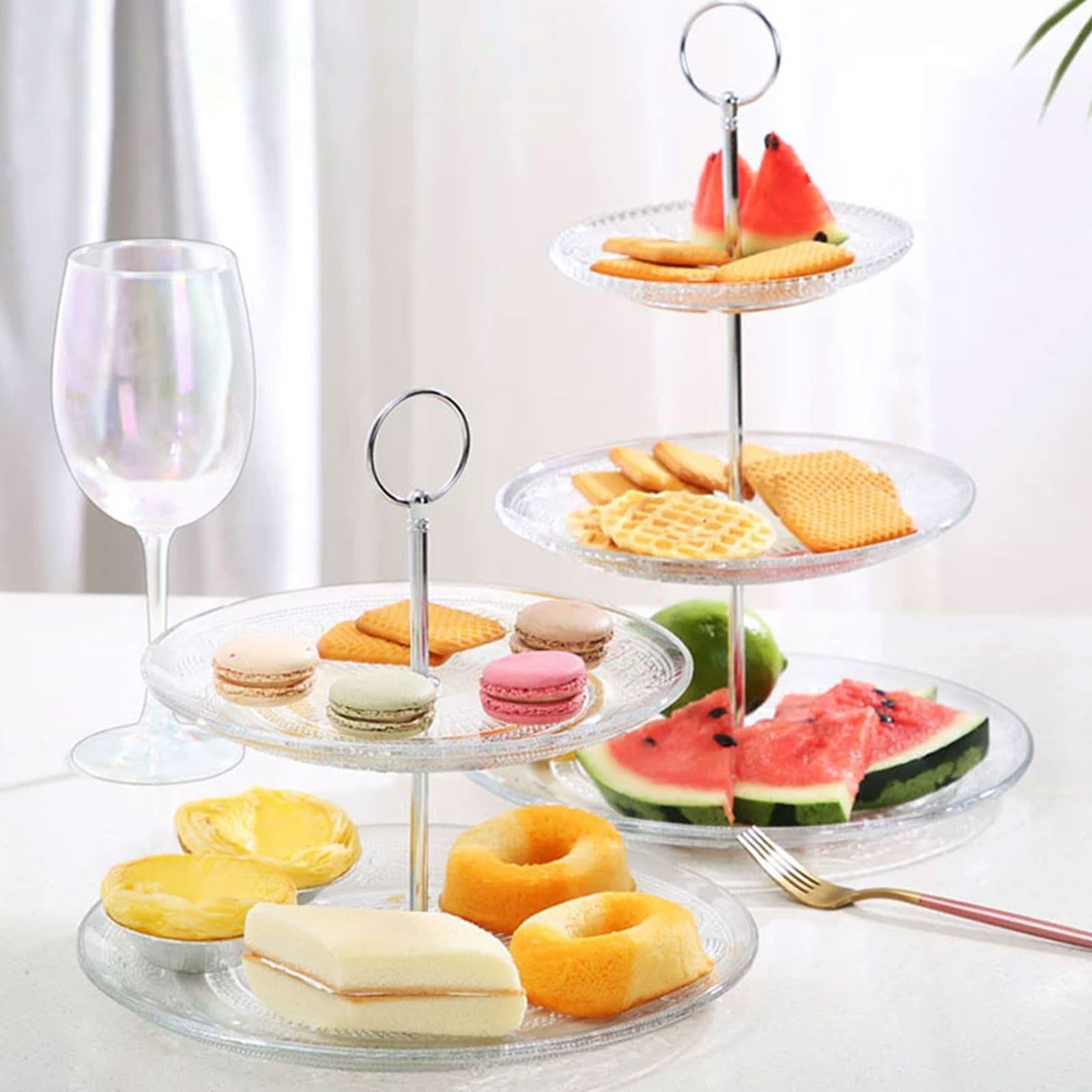 ANKROYU Supporto Per Vassoio Per Torta, Cupcake Per