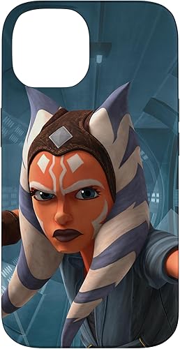 Miniatura 4 de Carcasa azul Ahsoka Tano para iPhone 13 Pro Max Star Wars The Clone Wars