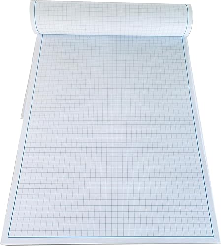 Miniatura 2 de Bloc de papel para planos y gráficos, 50 hojas por bloc, texto de 70 libras, para dibujar, diseñar y más, herramienta perfecta para artistas