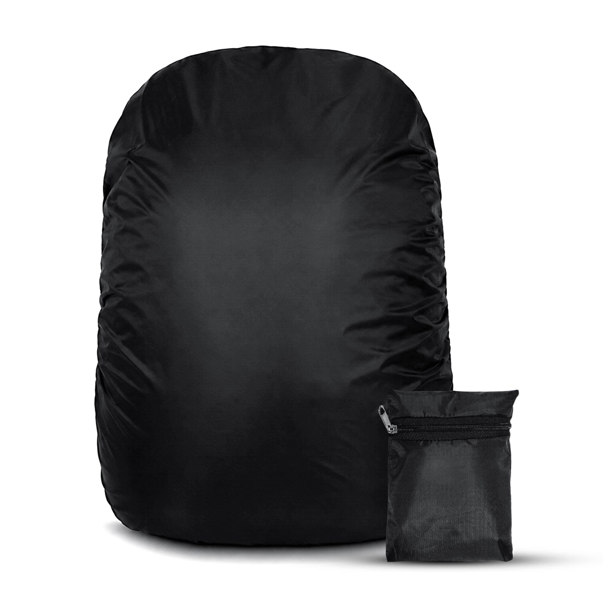 DAHSHA Dust & Rain Cover for Standard Backpacks (30L–35L), Black | Waterproof, Dustproof, Elastic Fit, Adjustable Buckle, Lightweight, Reusable, Suitable for Hiking, Trekking, Camping & Travel-image-24