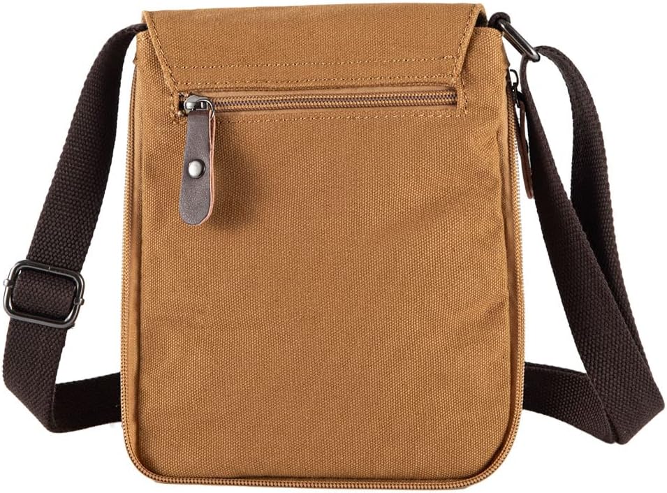 Sechunk Vintage Canvas Messenger Cross body bag Shoulder bag - Image 3