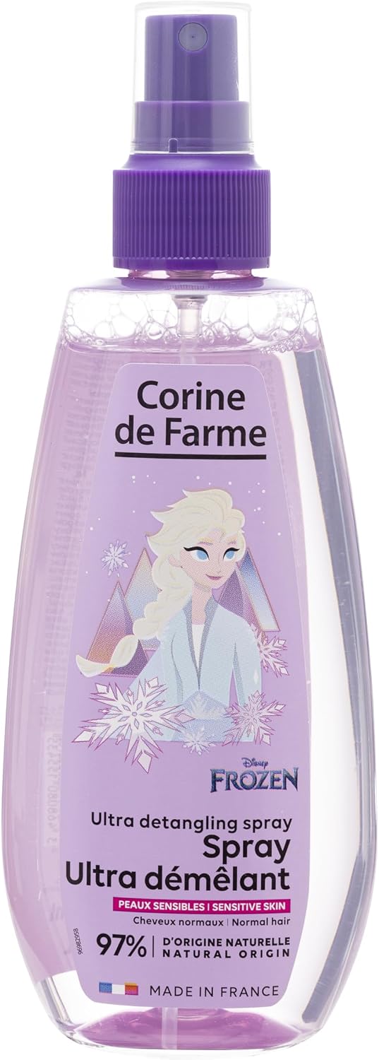 Corine de Farme – Elsa Ultra Districante Snow Queen 2 Spray – Cura per la pelle delicata, Bambini dai 3 anni, Formula Clean Beauty, Made in Europe