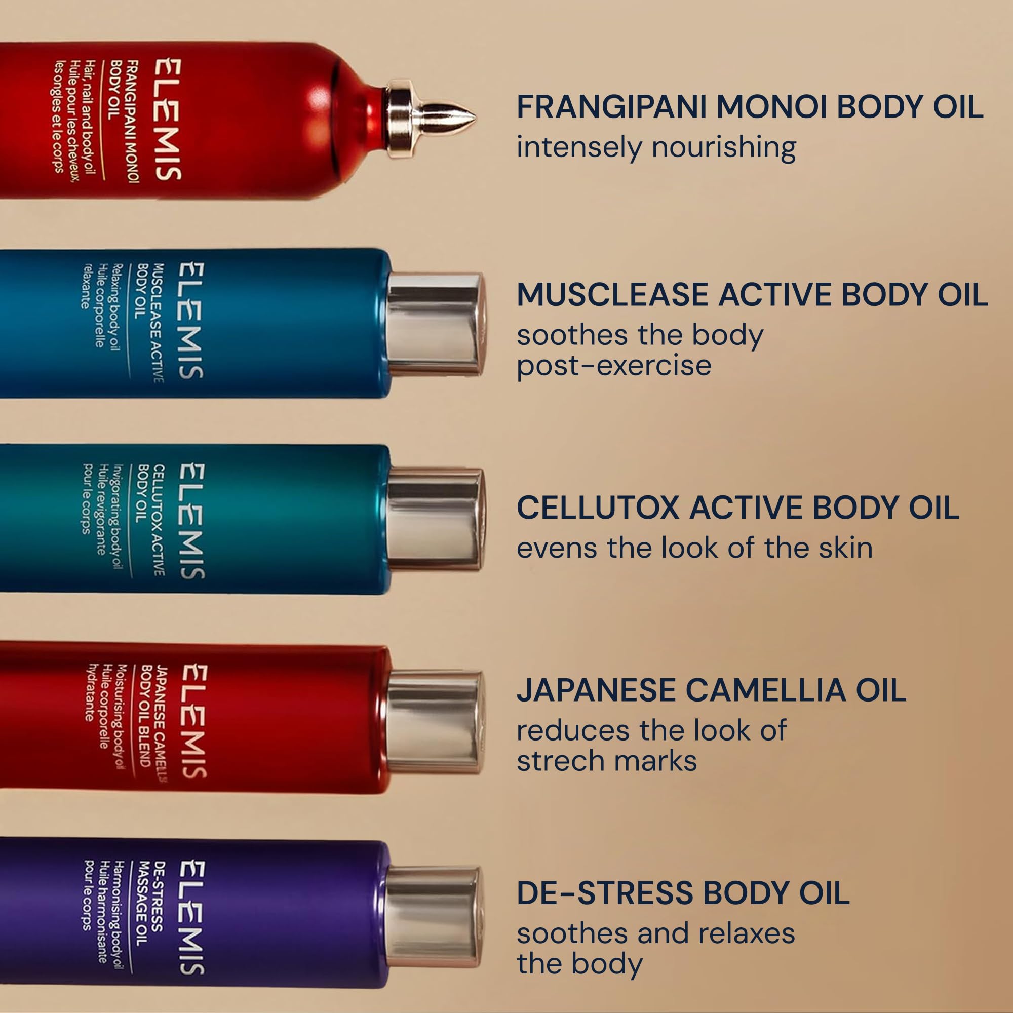 ELEMIS Musclease Active Body Oil, Olio Corpo Rilassante 100ml | Olio corpo leggero con rosmarino, pino e alghe, a rapido assorbimento, per rigenerare la pelle e calmare i sensi