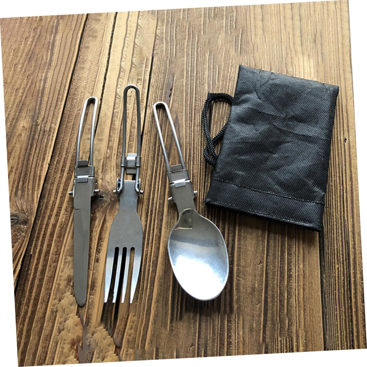 ifundom 1Set Portable Camping Cookware for People Lightweight and Utensils for Outdoor Cooking Picnic and Hiking Durable and Wear Resistant Design