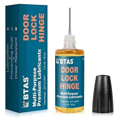 Door Lock Hinge Lubricant Oil Squeaky Fix Lube for Keyhole