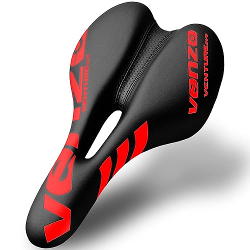 Venzo Comfortable Bike Bicycle Saddle Seat - for MTB, Road,