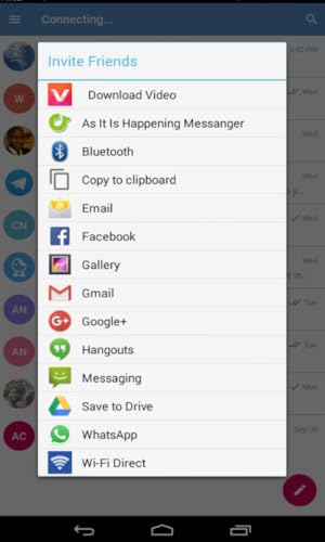 As It Is Happening Messenger