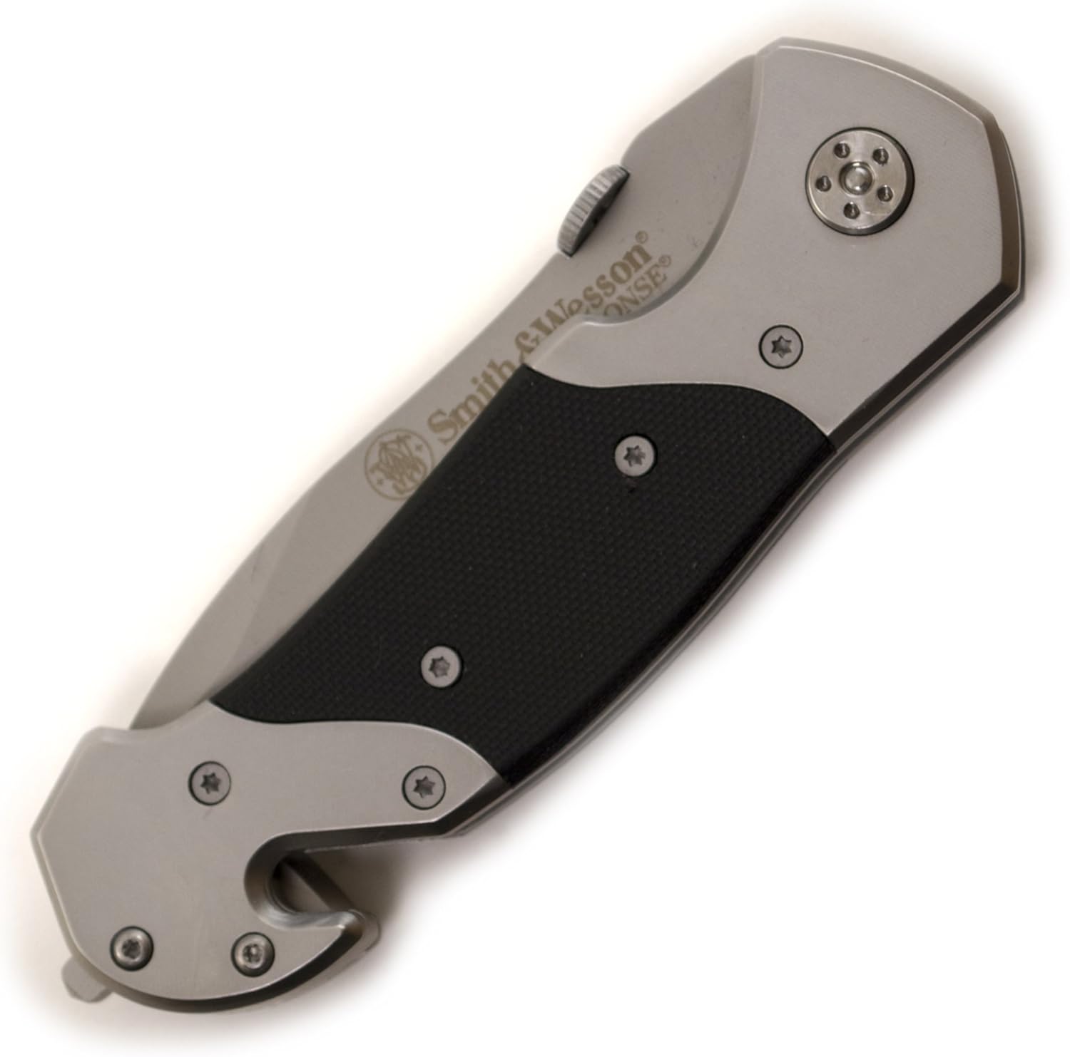 Smith & Wesson SWFRS 8in High Carbon S.S. Folding Knife