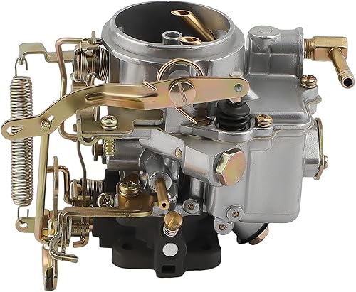 Miniatura 1 de maXpeedingrods Carburador de 2 barriles 16010H1602 para Nissan B210 A12 120Y 1200 Datsun Sunny Vanette Pulsar Cherry Truck