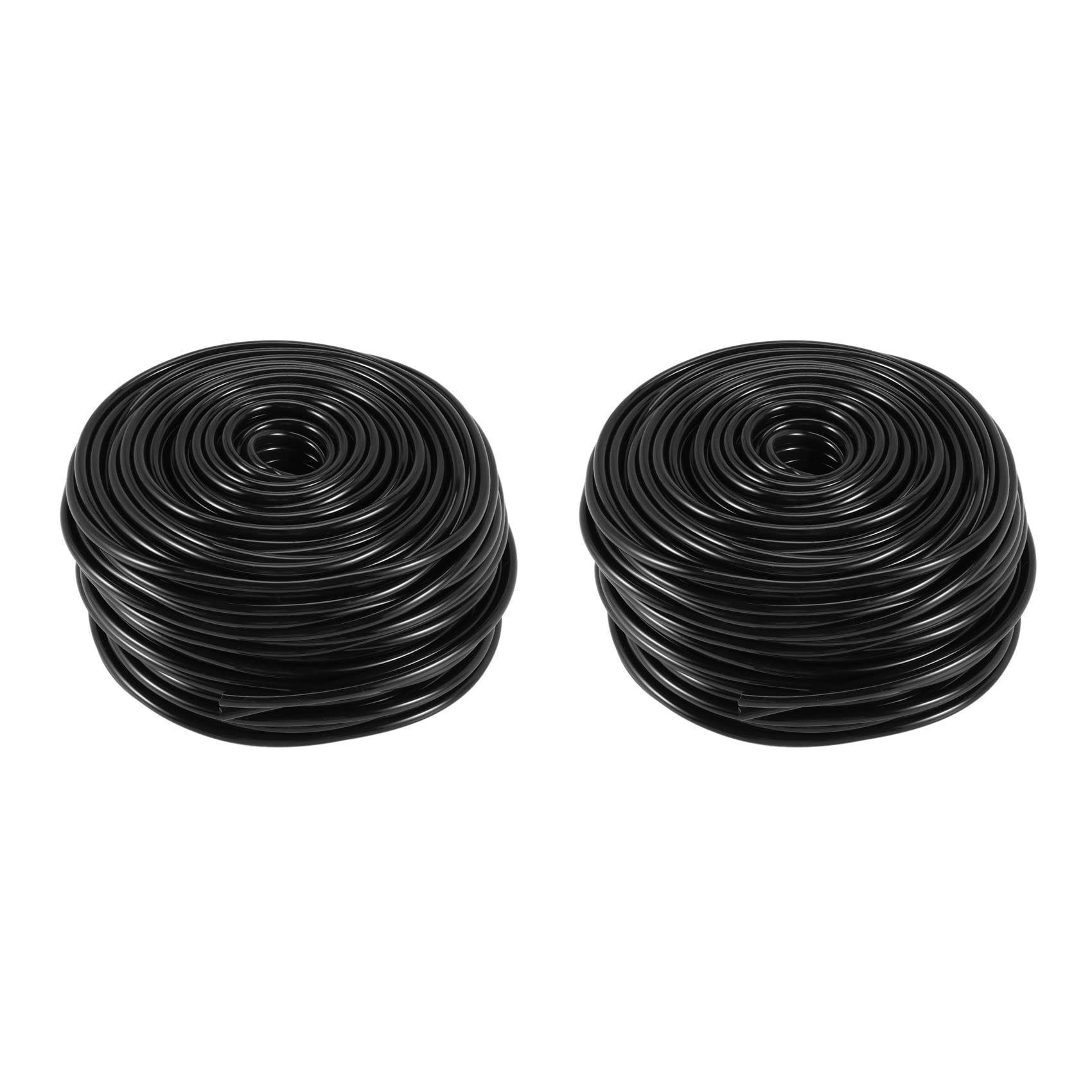 Jnchdghwa Black 2X 50M Watering Tubing Hose Pipe 4/7Mm Hose Drip Garden Irrigation System