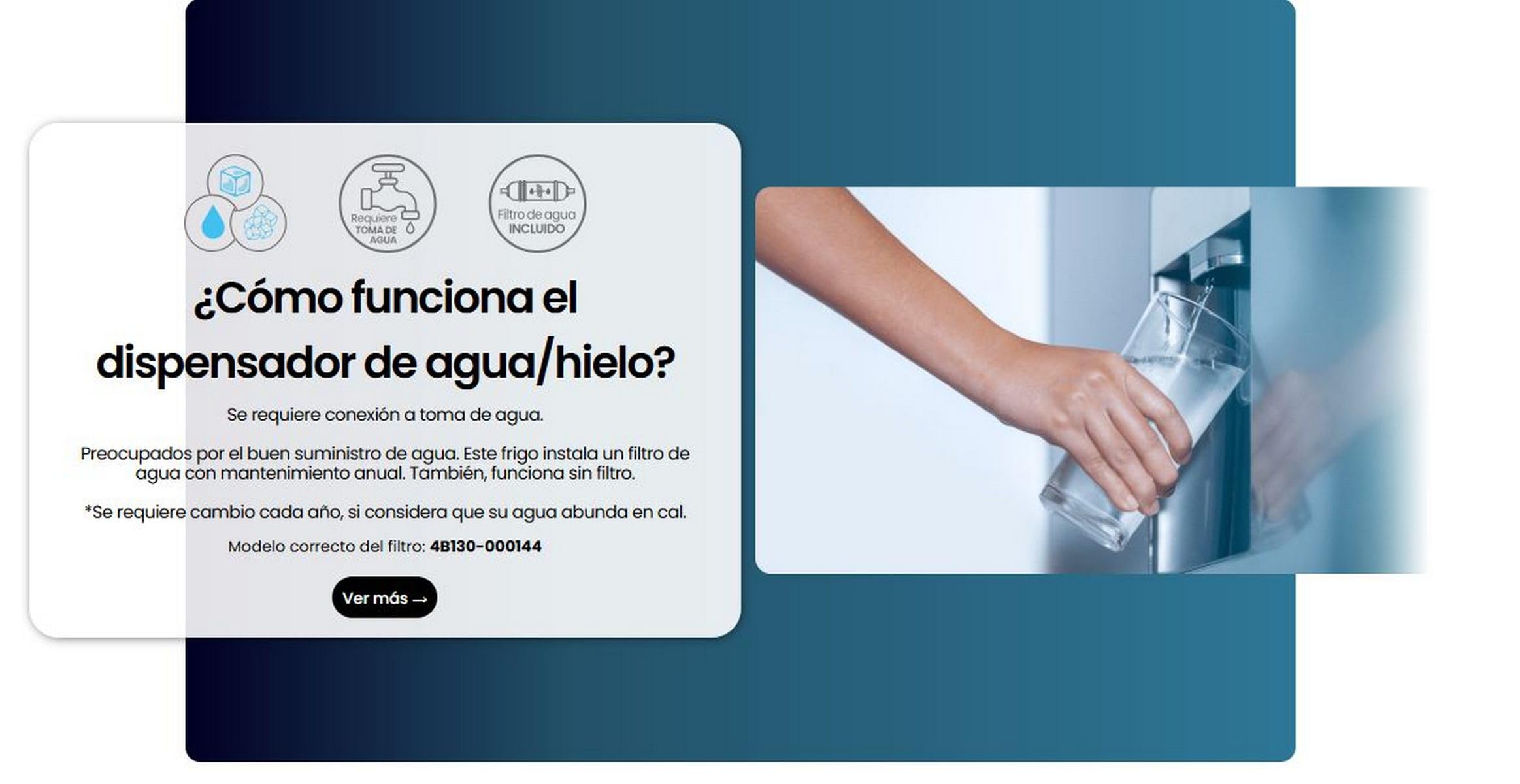 Frigorifico Americano Infiniton SBS-591A85XEI, 591 Litros, Total No Frost, E, Dispensador de Agua e Hielo requiere toma de agua, Inox Antihuellas, Panjtalla LCD, 39 dB