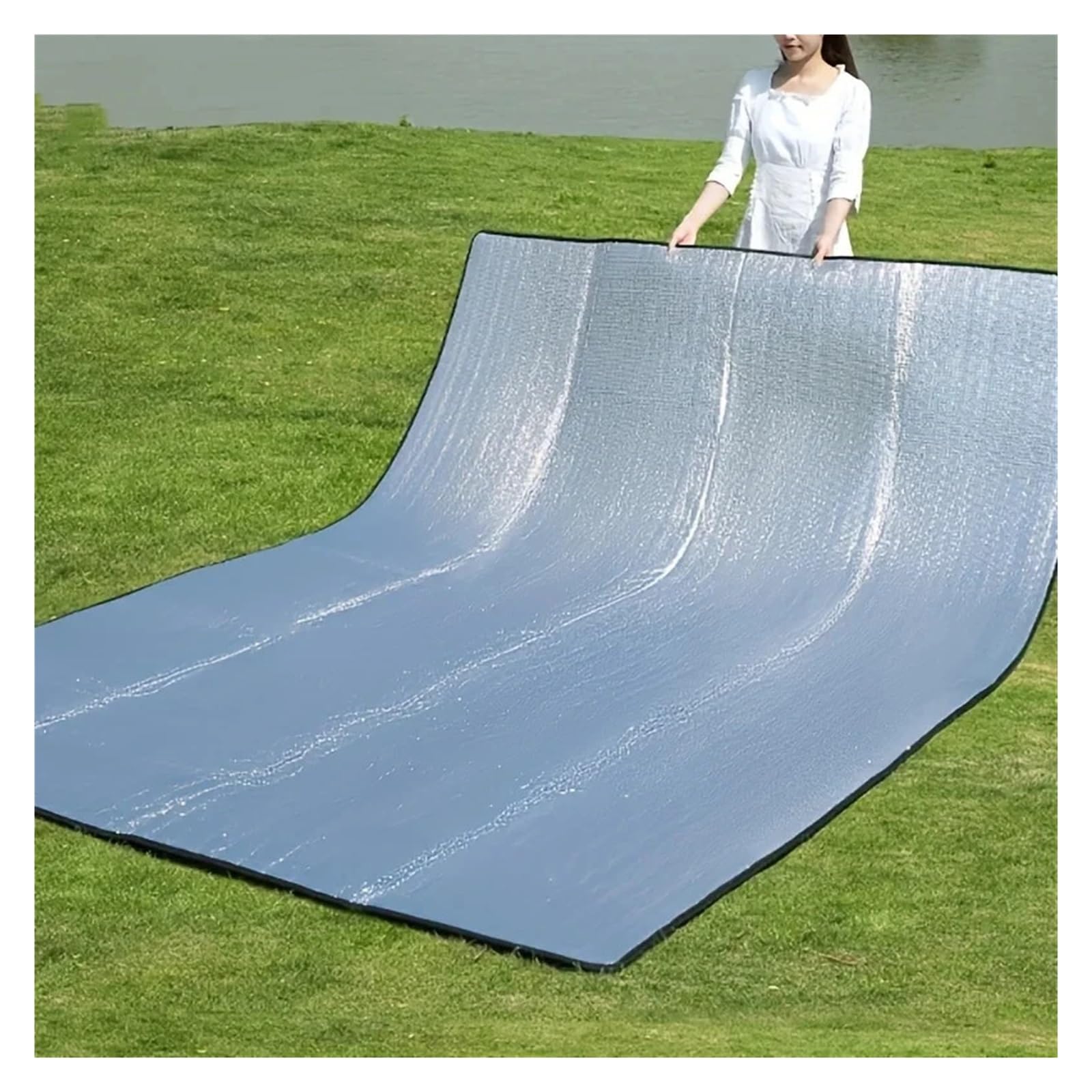 Estera impermeable para no mojarte en el camping, picnic o días de playa en familia