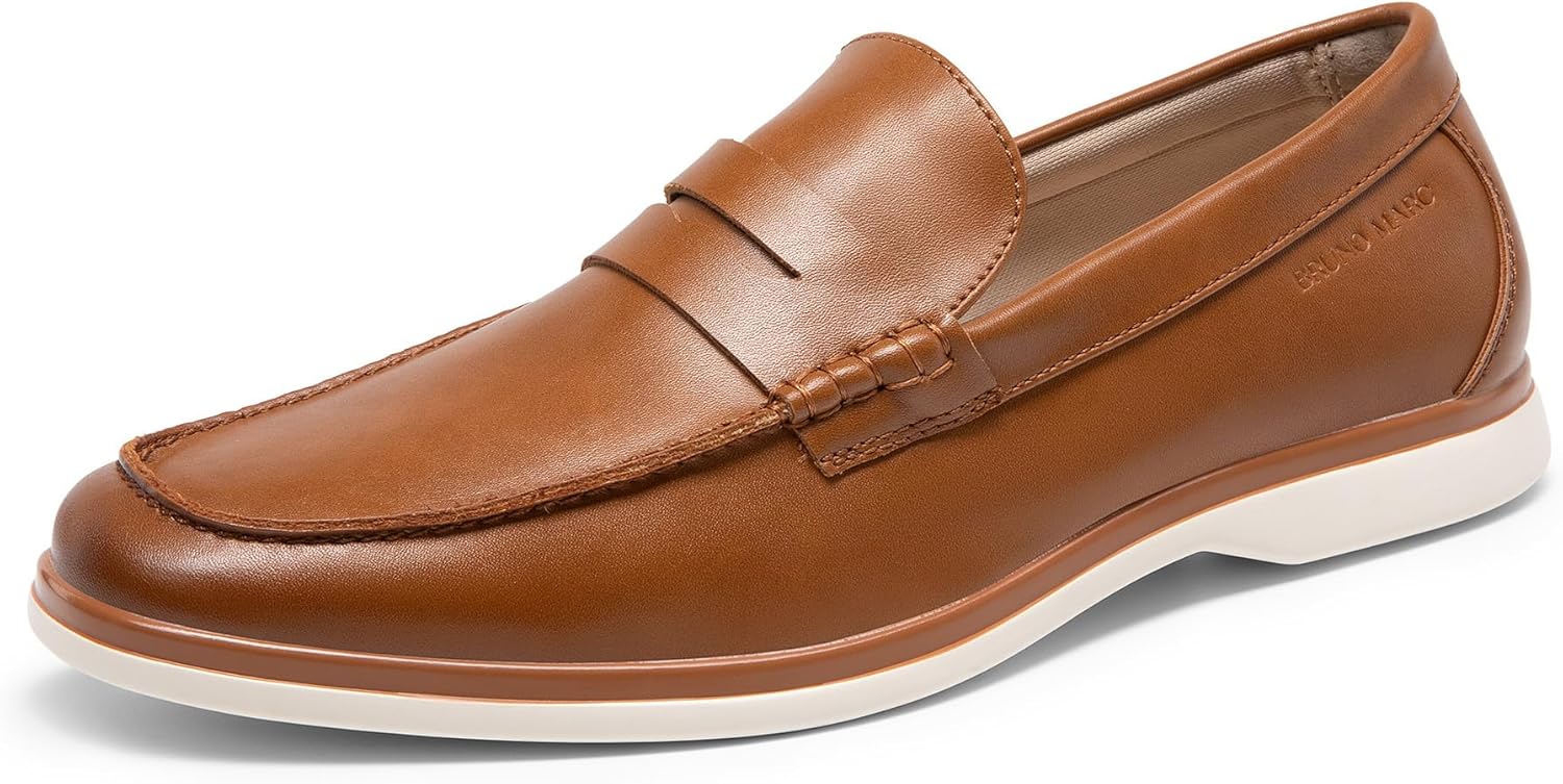 Bruno Marc Men’s Casual Dress Loafers Classic Slip-on Formal Shoes